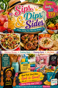 Sips, Dips and Sides — Good Food, Good Vibes, God is Good